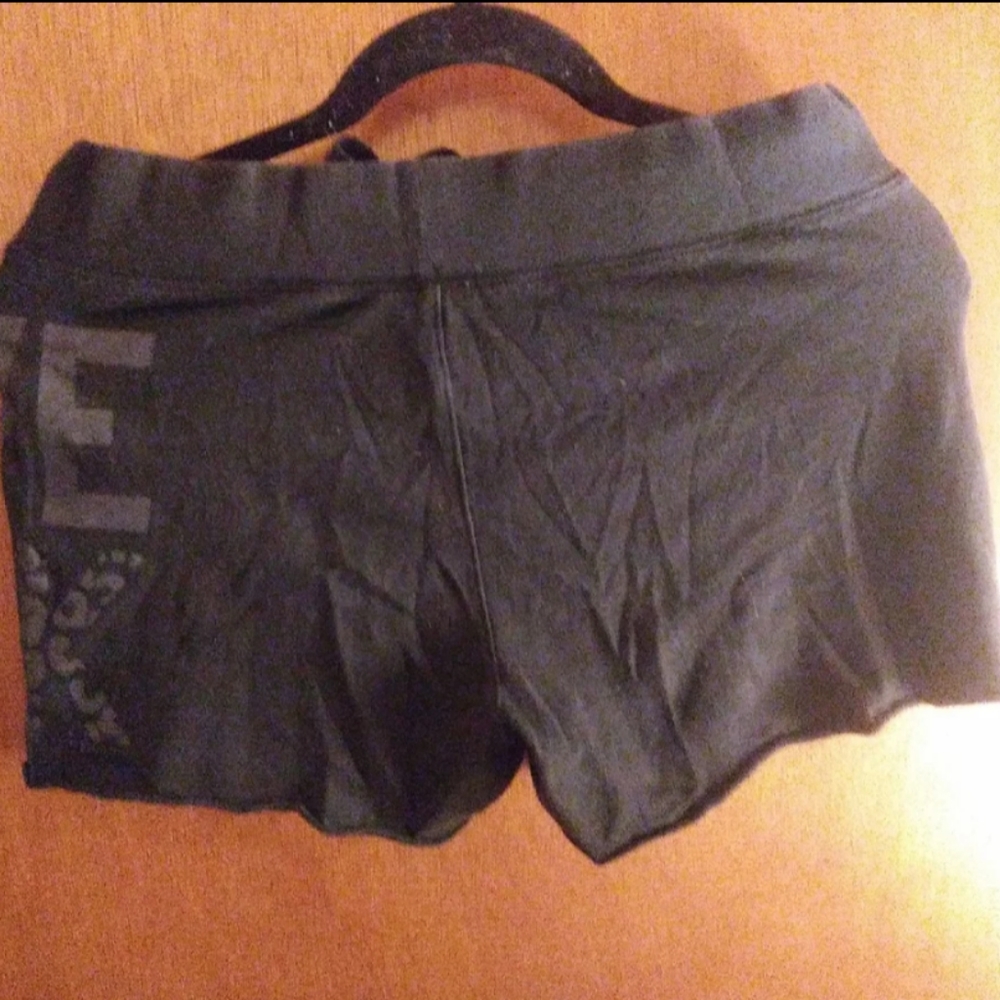 Love Pink Black Shorts Size Xs